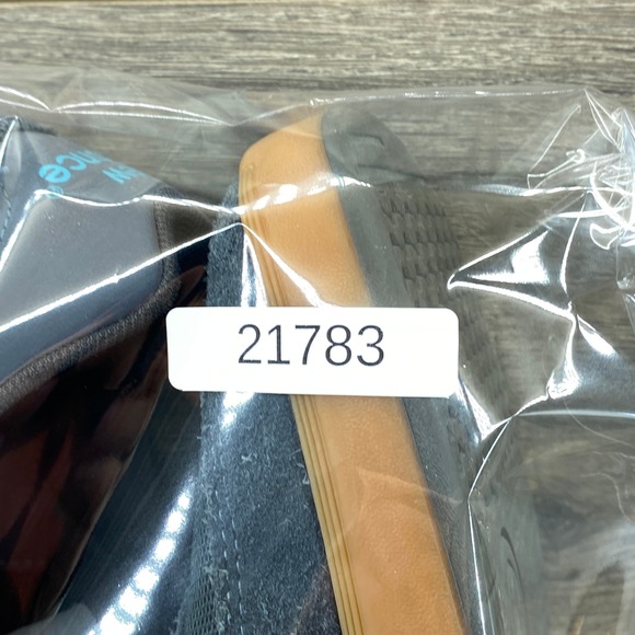 New Balance 574 Mens Navy Blue Yellow Gum Sole Skate Sneakers AM574NYW Size 12M - Picture 8 of 8